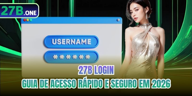 27b Login - Guia de Acesso Rápido e Seguro em 2026